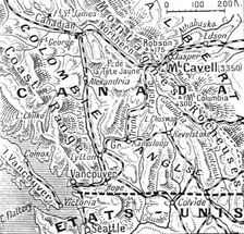A la memoire de Miss Edith Cavell; les Montagnes Rocheuses canadiennes et le Mont Cavell 1916. Creator: Unknown