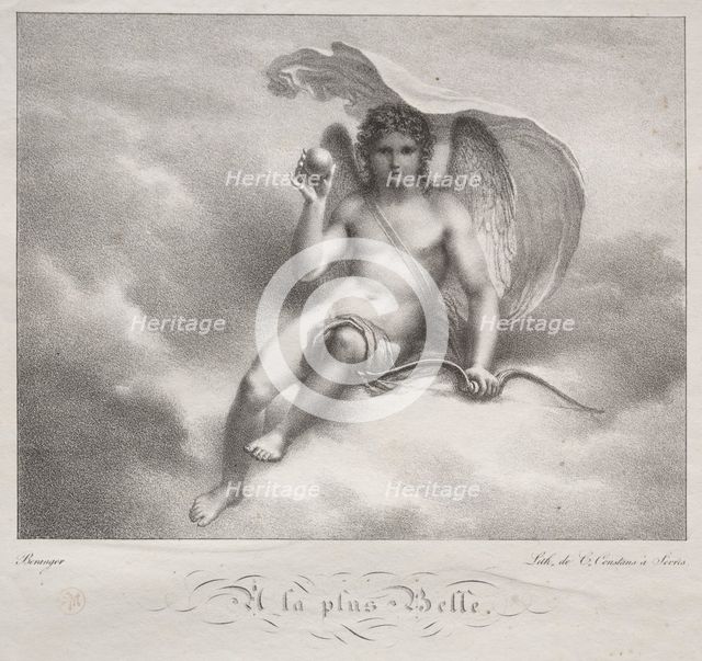 À la plus belle. Creator: Antoine Béranger (French, 1785-1867).