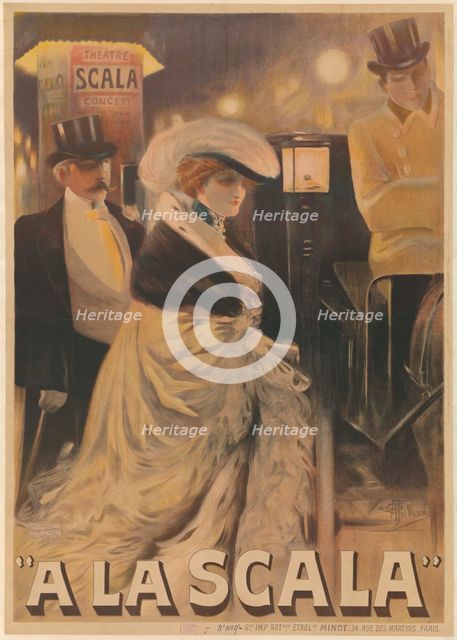 A la Scala, 1903. Creator: Guillaume, Albert (1873-1942).