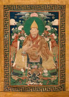 A lama of the Gelugpa sect, 1st half of the 19th century. Creator: Unknown