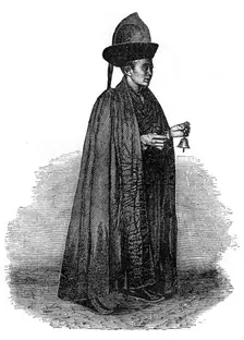 A lama, Tibet, 19th century