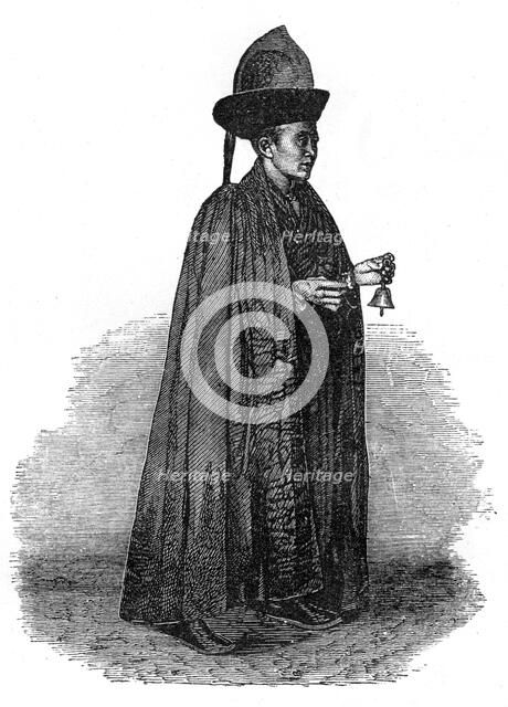 A lama, Tibet, 19th century. Artist: Unknown