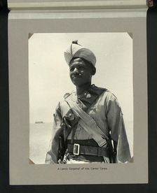 A Lance Corporal of the Camel Corps, 1960s?. Creator: Colonial Office