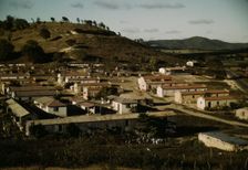 A land and utility municipal housing project, Ponce, Puerto Rico, 1941. Creator: Jack Delano