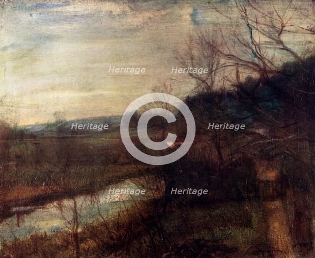 'A Landscape', 1926. Artist: Ambrose McEvoy