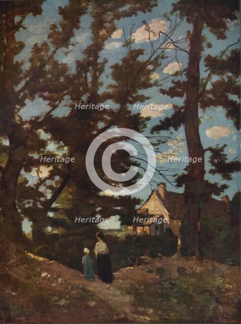 'A Landscape', c1915. Artist: Henri-Joseph Harpignies.