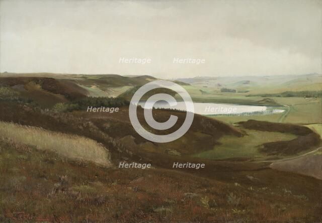 A Landscape near Bryrup, Jutland, 1888. Creator: Laurits Andersen Ring.