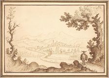 A Landscape Near Pecchio. Creator: Remigio Cantagallina