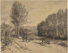 A Landscape with a River. Creator: Unknown