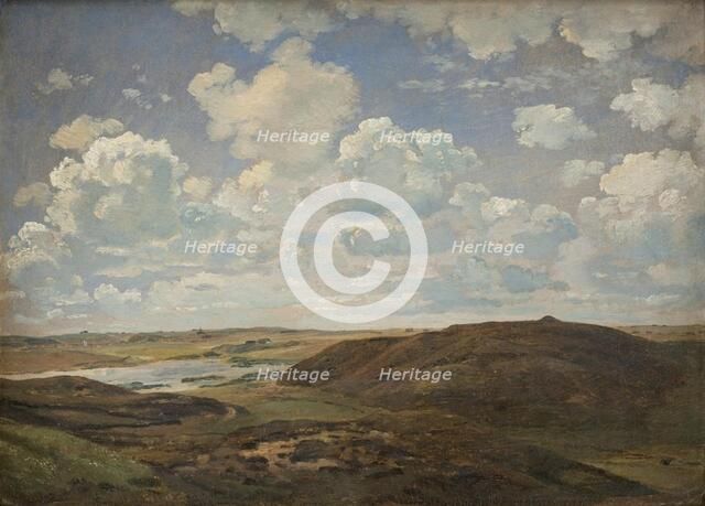 A Landscape, Torring, Jutland, 1843. Creator: Dankvart Dreyer.