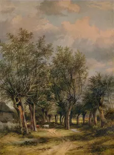 A Lane near Norwich c1837. Artist: James Stark