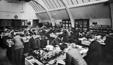 A laboratory in a London polytechnic, 1926-1927