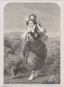 A Labour of Love, from "Illustrated London News", March 24, 1860. Creator: Unknown
