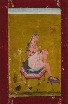 A Lady at Her Toilette, c1720. Creator: Unknown