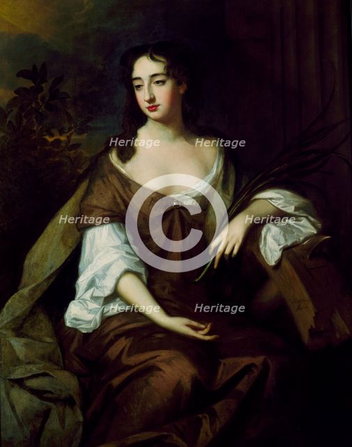 'A Lady as St Catherine', 17th century. Artist: Willem Wissing.