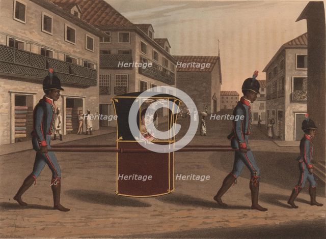 A Lady going to Visit, 1816. Creator: Anonymous.