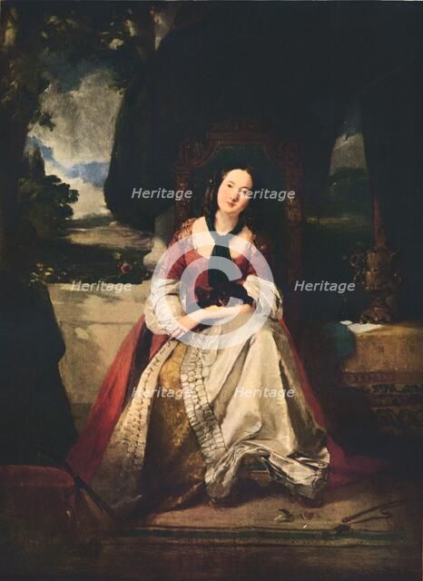 A Lady in Fancy Dress, c1846-1900, (1937). Artist: Thomas Faed