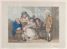 A Lady in Limbo, or Jew Bail Rejected, [November 30,..., [November 30, 1785], reissued July 1, 1802. Creator: Thomas Rowlandson