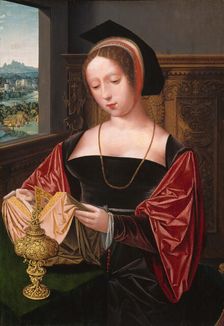 A Lady Reading (Saint Mary Magdalene), About 1530. Creator: Master of the Female Half-Lengths