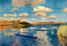 A Lake 1900, (1939). Creator: Isaak Levitan