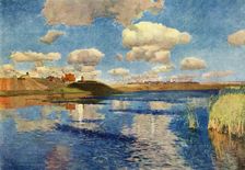 A Lake 1900, (1939). Creator: Isaak Levitan