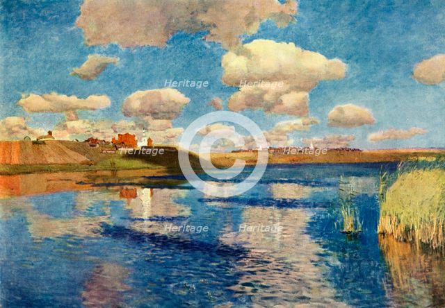 'A Lake', 1900, (1939). Creator: Isaak Levitan.