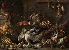 A Larder, 1642. Creator: Adriaen van Utrecht