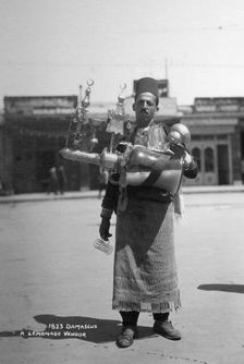 A lemonade vendor, Damascus, Syria, c1920s-c1930s(?)
