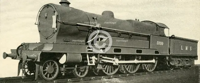 'A Leading Express Type on the L.M.S. - The Rebuilt "Claughton".', c1930. Creator: Unknown.