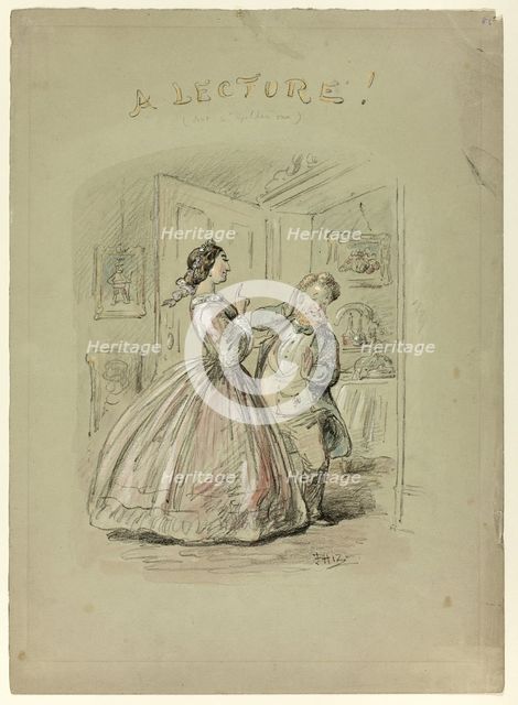 A Lecture!, n.d. Creator: Hablot Knight Browne.
