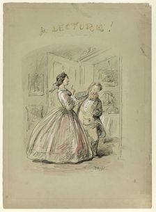 A Lecture!, n.d. Creator: Hablot Knight Browne
