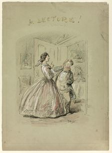 A Lecture!, n.d. Creator: Hablot Knight Browne