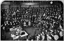 A lecture at the Royal Institution, London, c1903 (1903)
