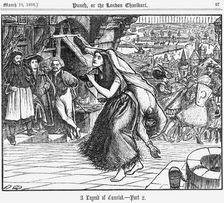 A Legend of Camelot - Part 2 1866. Artist: George du Maurier