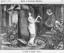 A Legend of Camelot - Part 3 1866. Artist: George du Maurier