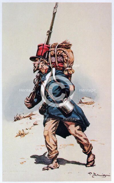 A legionnaire, 1832-1835. Artist: Unknown