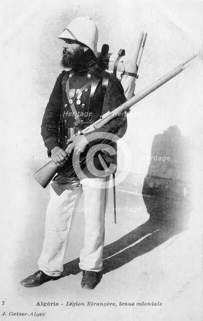A legionnaire, Algeria, c1910. Artist: Unknown