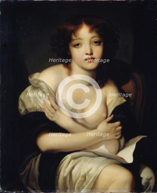 'A Letter', 18th century. Artist: Jean-Baptiste Greuze