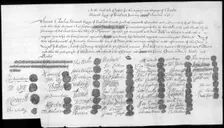 A letter relating to Charles Stuart, Bonnie Prince Charlie 18th century
