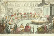 A Life Class at the Royal Academy, Somerset House, 1811. Creator: Thomas Rowlandson