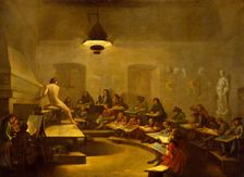 A Life Class, early 19th century?. Creator: Unknown