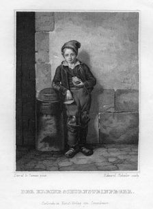 A little chimney sweep c1833. Artist: Edouard Schuler