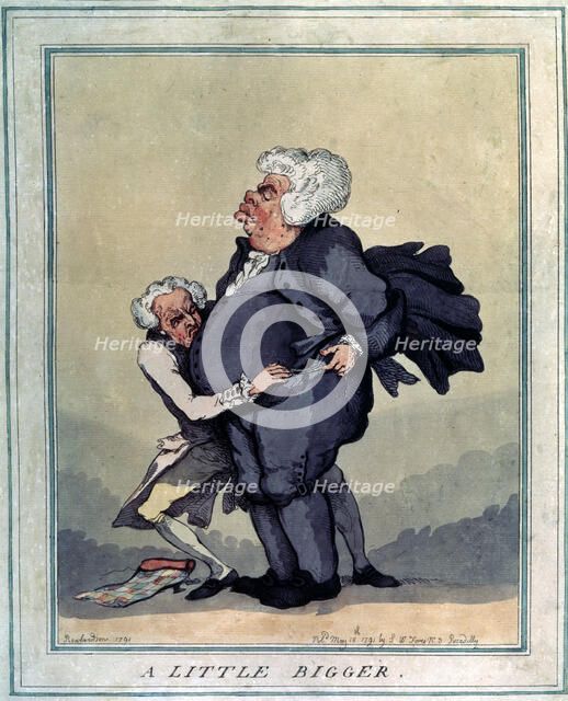 'A Little Bigger', 1791.  Artist: Thomas Rowlandson