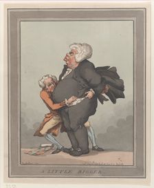 A Little Bigger, May 18, 1791., May 18, 1791. Creator: Thomas Rowlandson