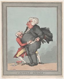 A Little Bigger, May 18, 1819., May 18, 1819. Creator: Thomas Rowlandson