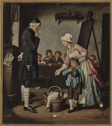 A little gift, 1874. Creator: Bach, Alois (1809-1893)