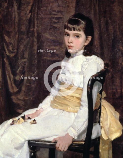'A Little Girl', 1887. Artist: Cecilia Beaux