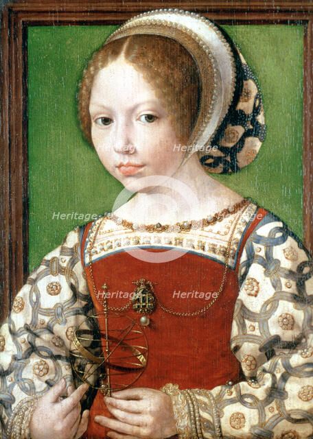 'A Little Girl', c1520. Artist: Jan Gossaert