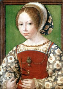A Little Girl c1520. Artist: Jan Gossaert