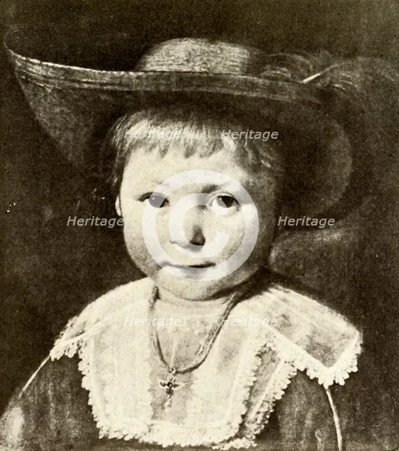 'A little Dutch boy (from a portrait by Cuyp)', c1640-1690, (1937). Creator: Unknown.